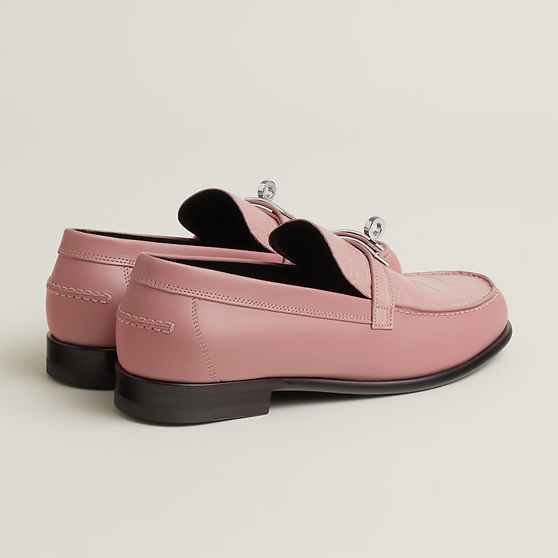 モカシン 《デスタン》 - ピンク | Hermès - エルメス-公式サイト